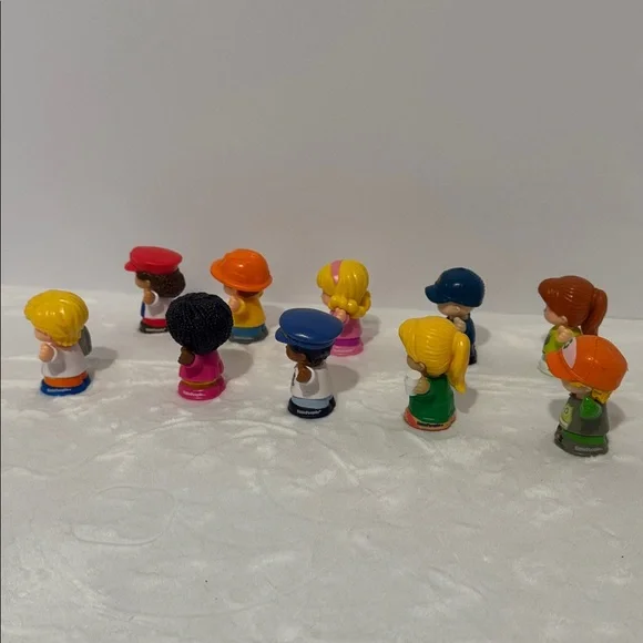 Fisher price little people lot of 10 piece 5 girls and 5 boys - Picture 2 of 3